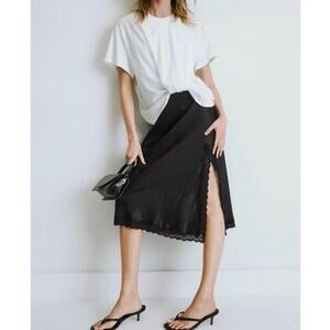 Love Stories Ann Black&White l T-Shirt Dress Medium